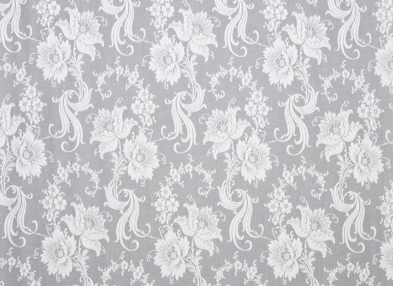 Тюль с орнаментом