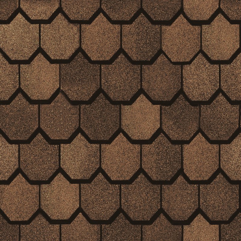 Гибкая черепица ТЕХНОНИКОЛЬ prima hexagonal (Соната коричневый) (1уп-3 кв.м)