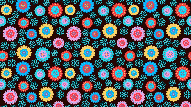 Цветные узоры