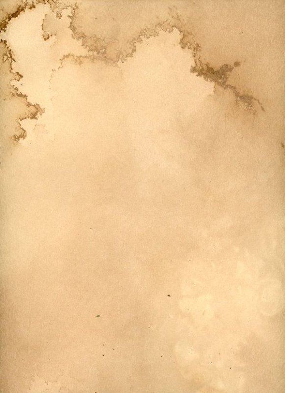 Старая бумага с разводами
