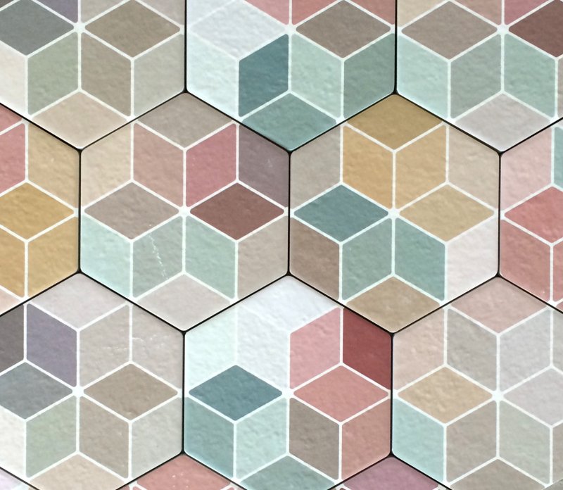 Плитка Quintessenza minima 8.6 Multicolor 17x15