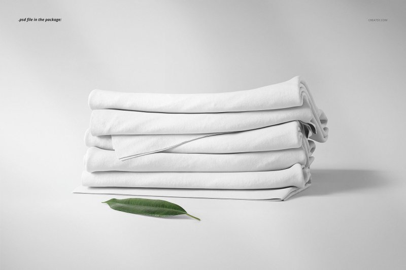 Рулоны ткани мокап