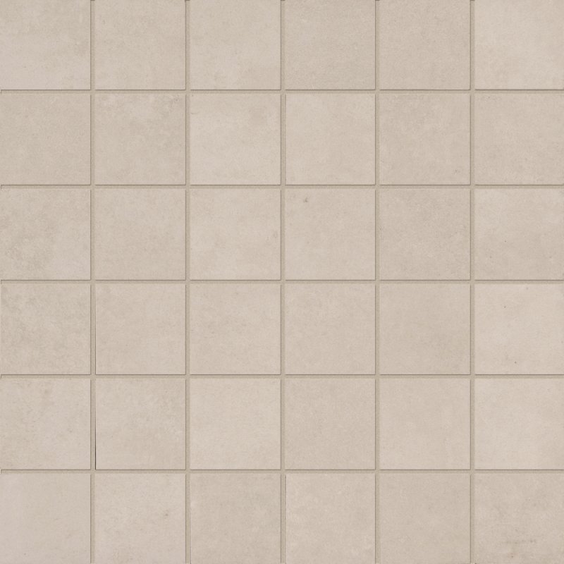 Aunr kone White Mosaico 30x30