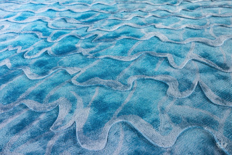 Ковры цвета моря
