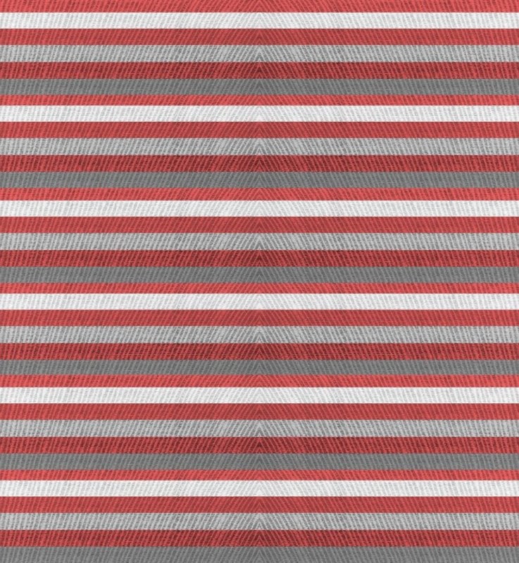 Красная ткань в полоску