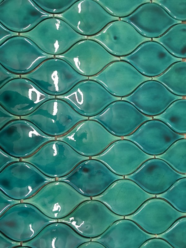 Мозаика чешуя зеленая