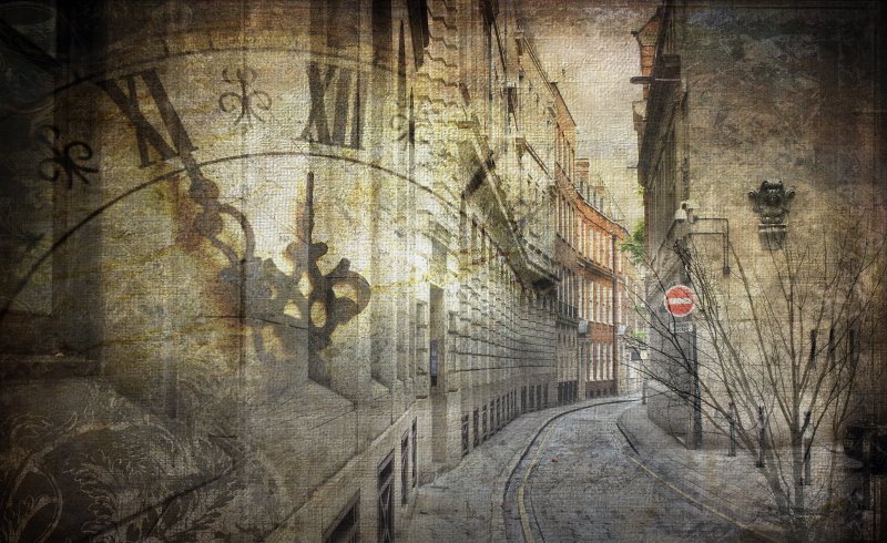 Фон старого города