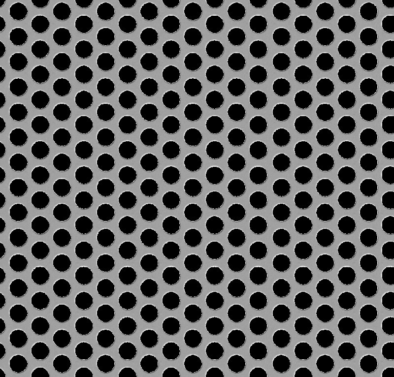 Текстура перфорированного металла