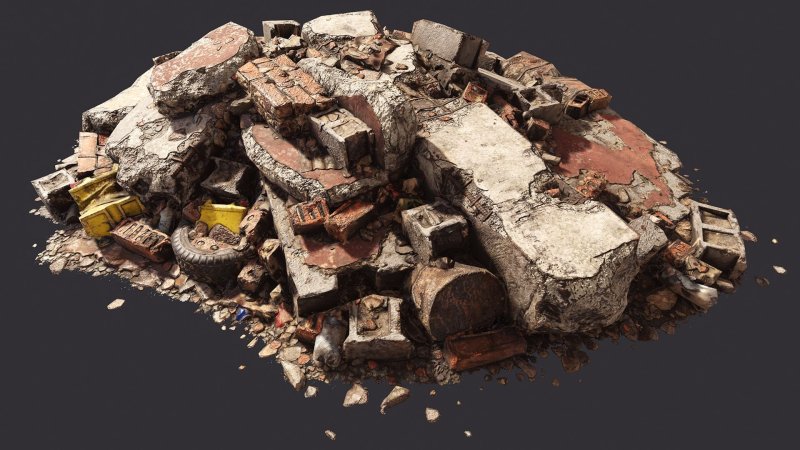 Каменные обломки