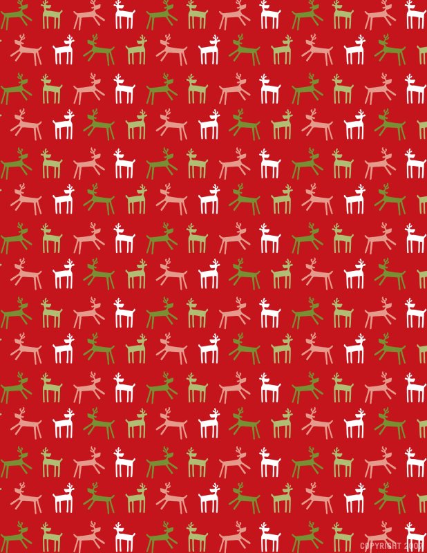 Новогодняя Оберточная бумага