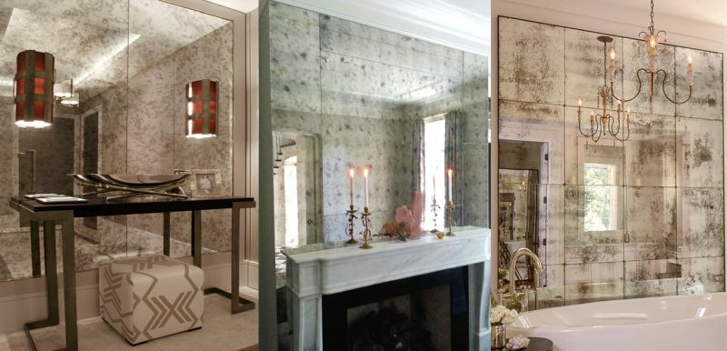 Состаренное зеркало Морена