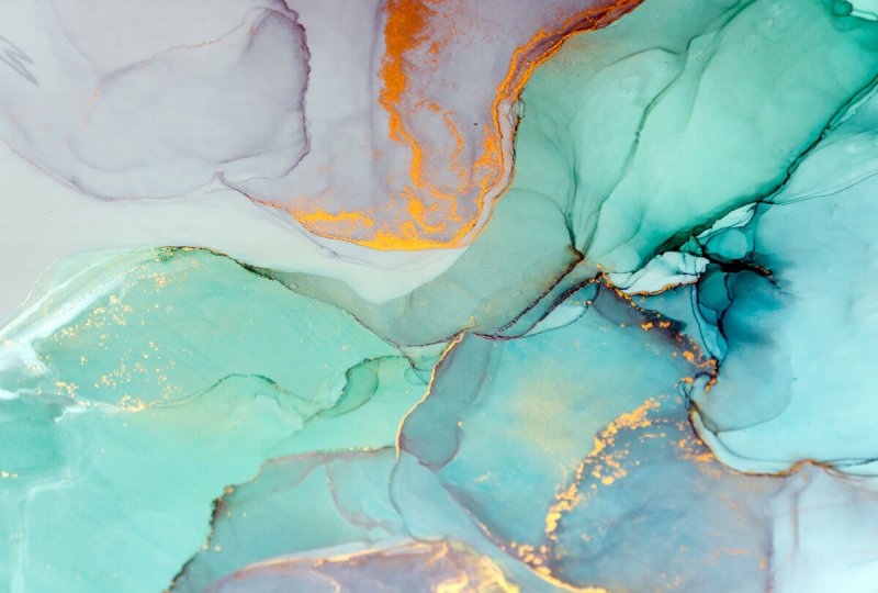 Срез камня Оникс бирюза