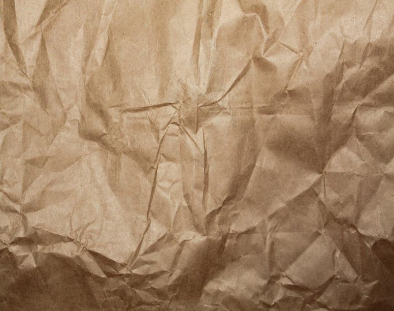 Мятая бумага