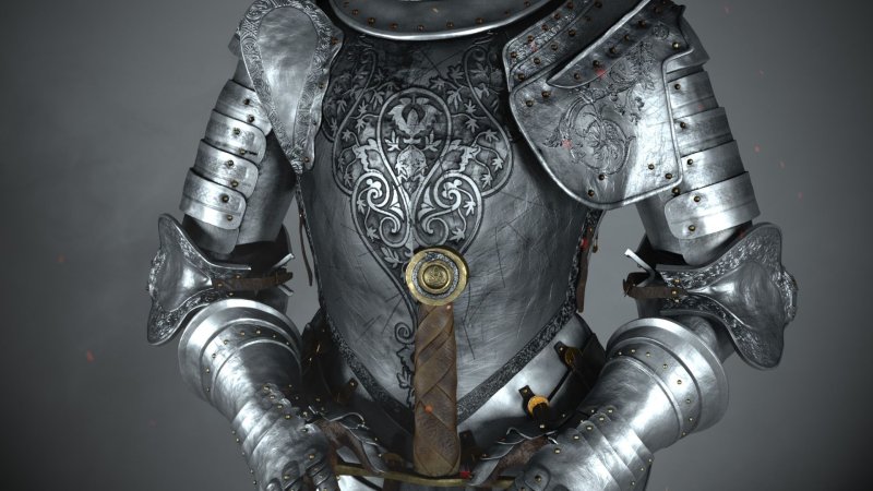 Латный доспех 17 века