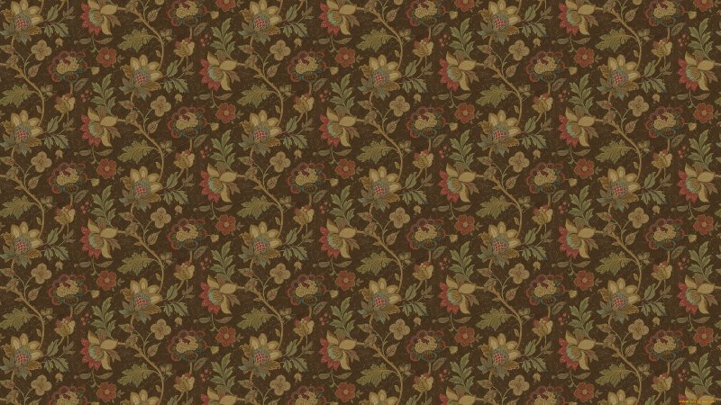 Ткань в цветочек