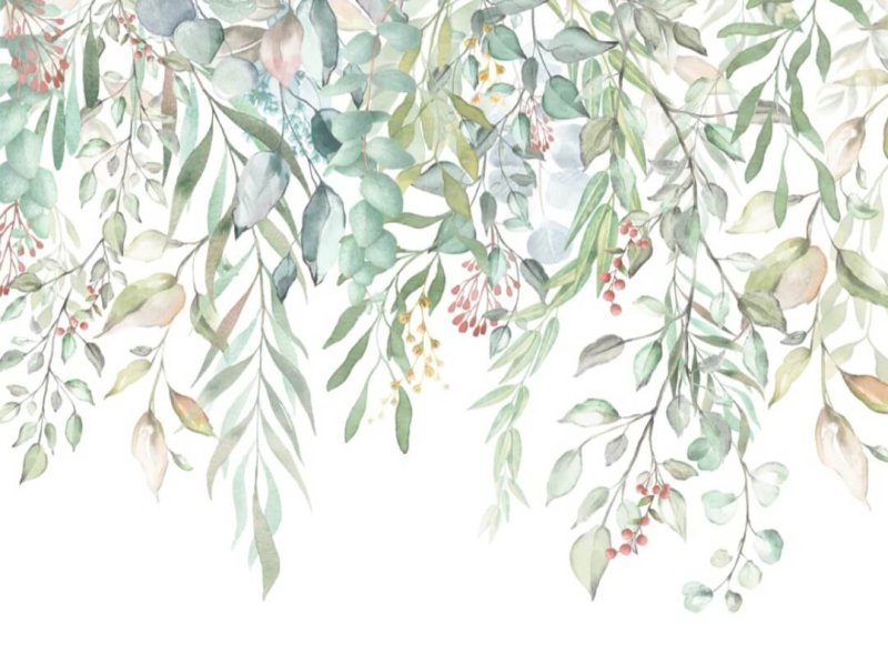 Фреска листья