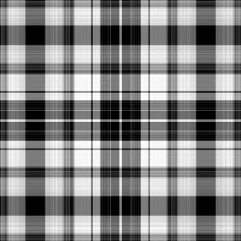 Тартан Бербери черно белая