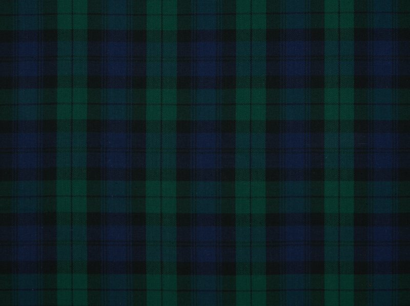 Шотландский тартан зеленый