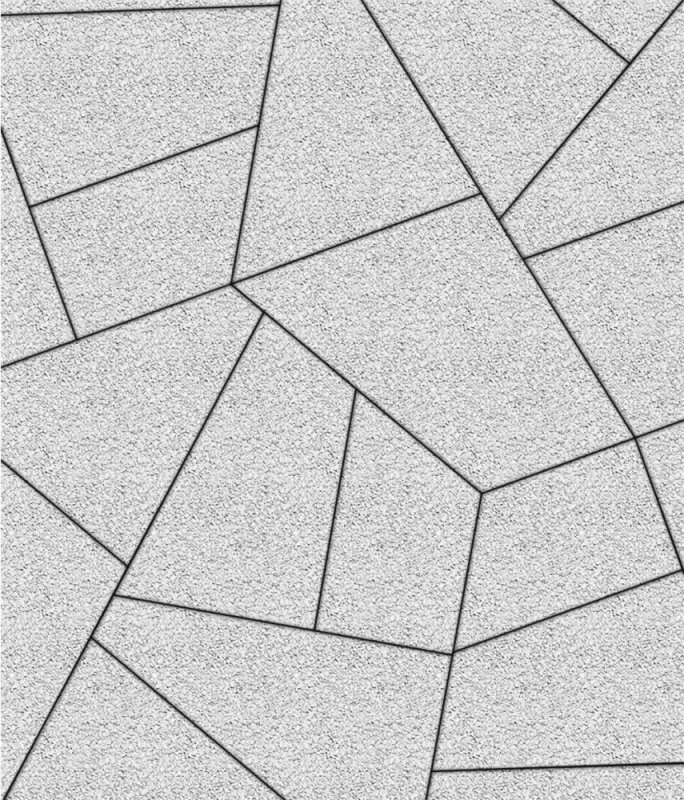 Тротуарная плитка полигональ