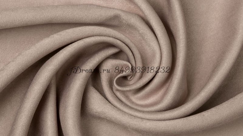 Портьера софт однотонный