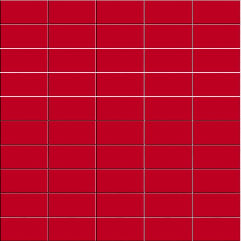 Плитка керамическая красная