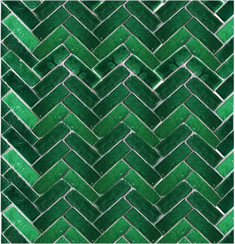 Плитка Chevron Green