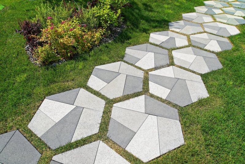 Тротуарная плитка полигональ Готика