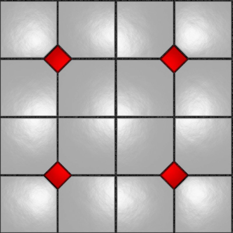 Плитка квадратиками