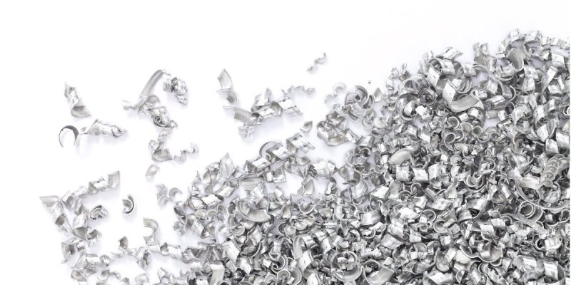 Металлическая дробленая стружка