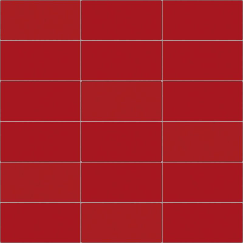 Плитка керамическая красная