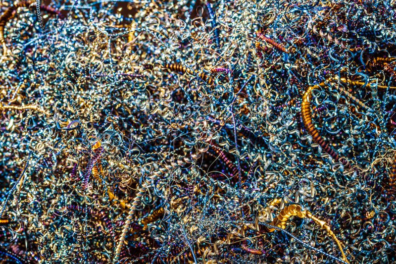 Мелкая железная стружка