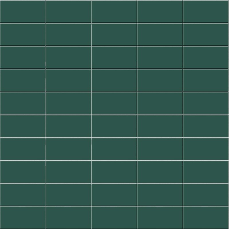 Зеленая прямоугольная плитка