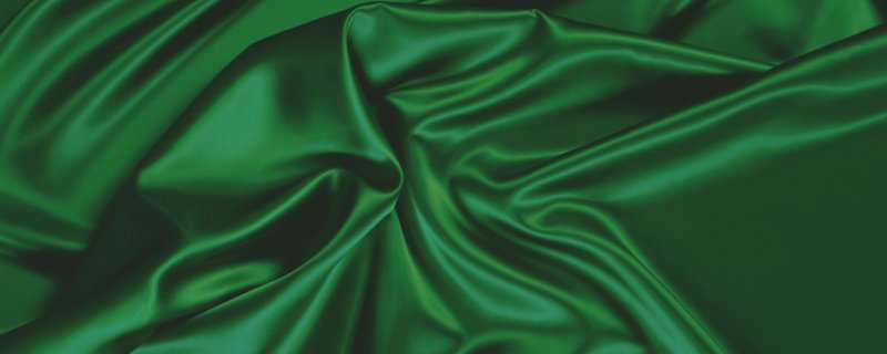 Изумрудный атлас ткань