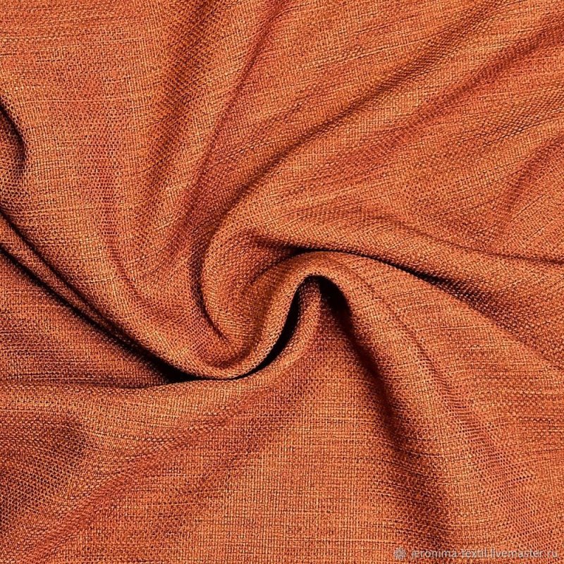 Терракотовая ткань