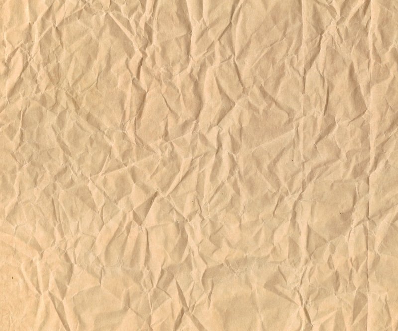 Мятая крафтовая бумага