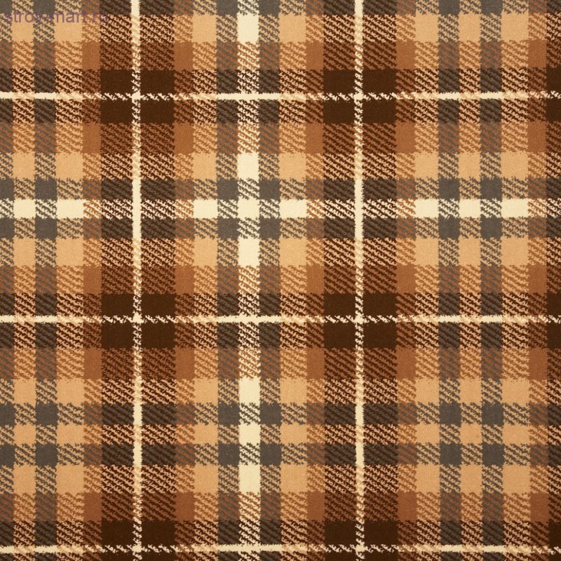 Коричневая клетчатая ткань