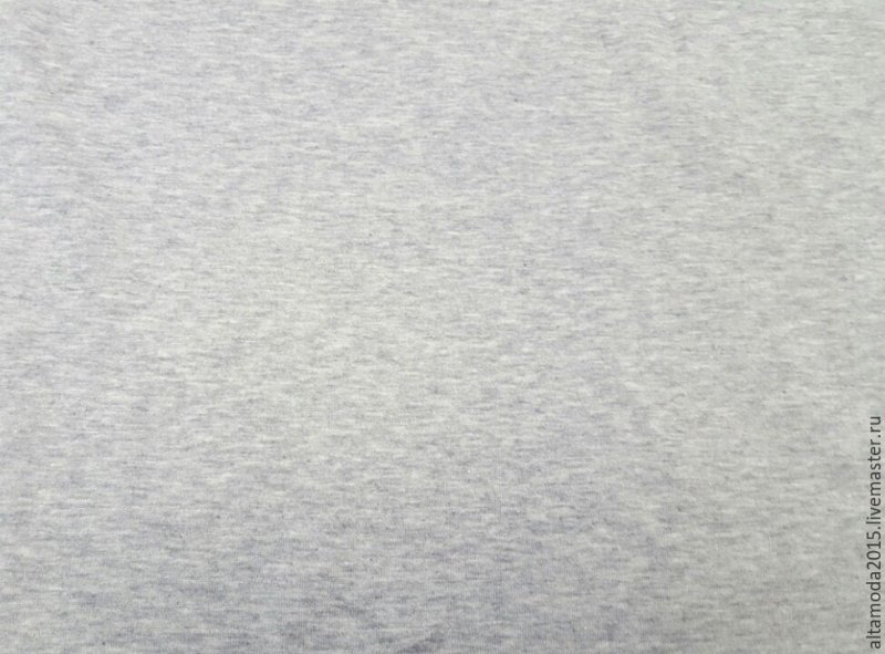 Серый меланж ткань