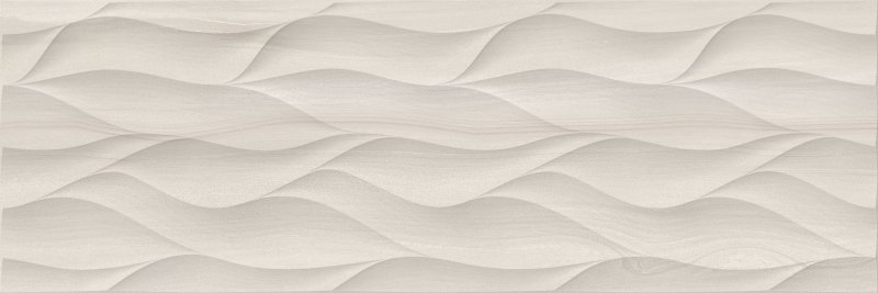 Керамическая плитка Creto декор Crystal Ivory w m/Str 30x90 r Satin 1