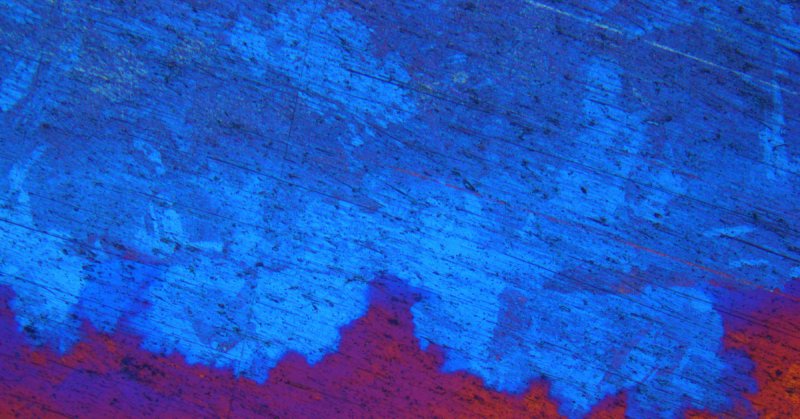 Побежалость металла текстура