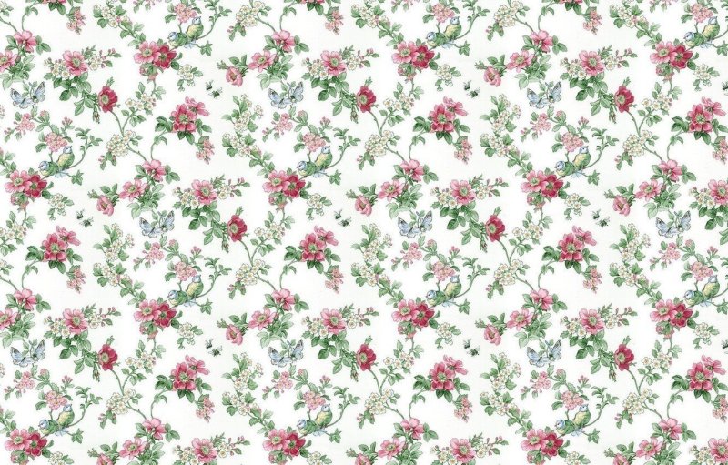 Мелкие цветы принт