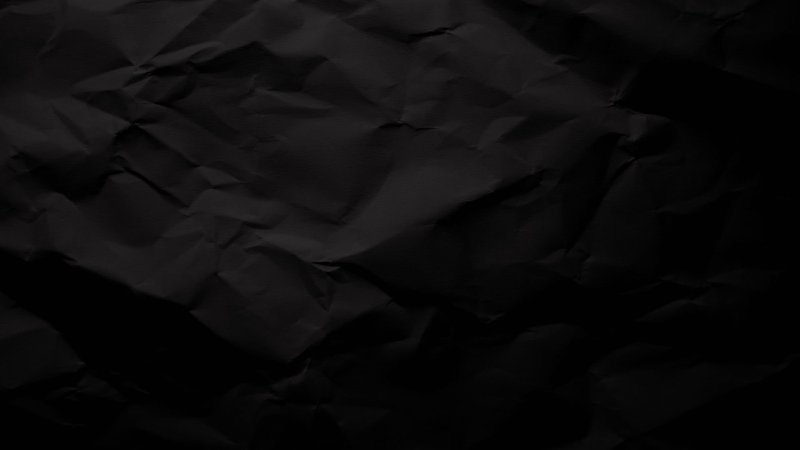 Черная мятая бумага текстура