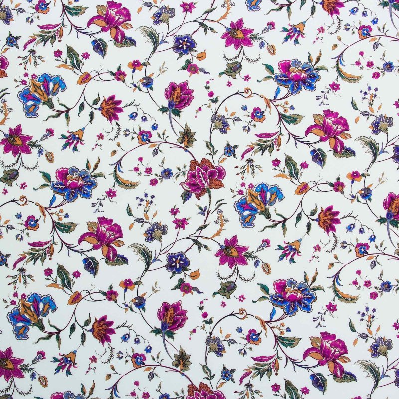 Ткань в цветочек