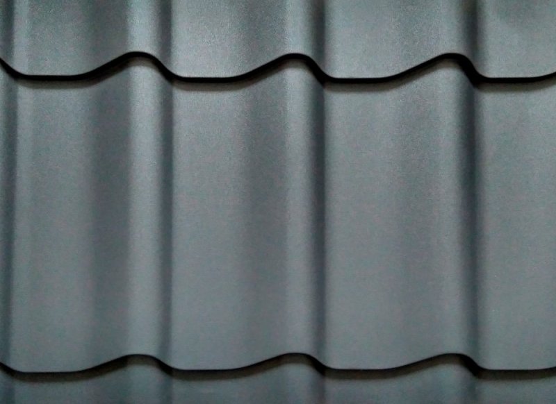 Металлочерепица 7024 серый графит