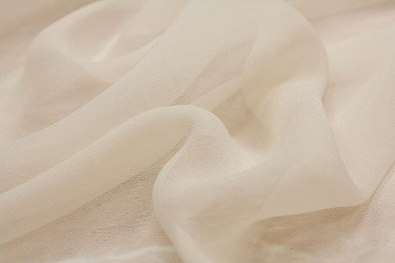 Шифон бежевый