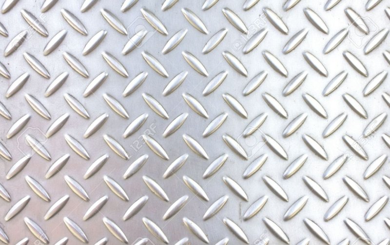 Рифленая металлическая панель