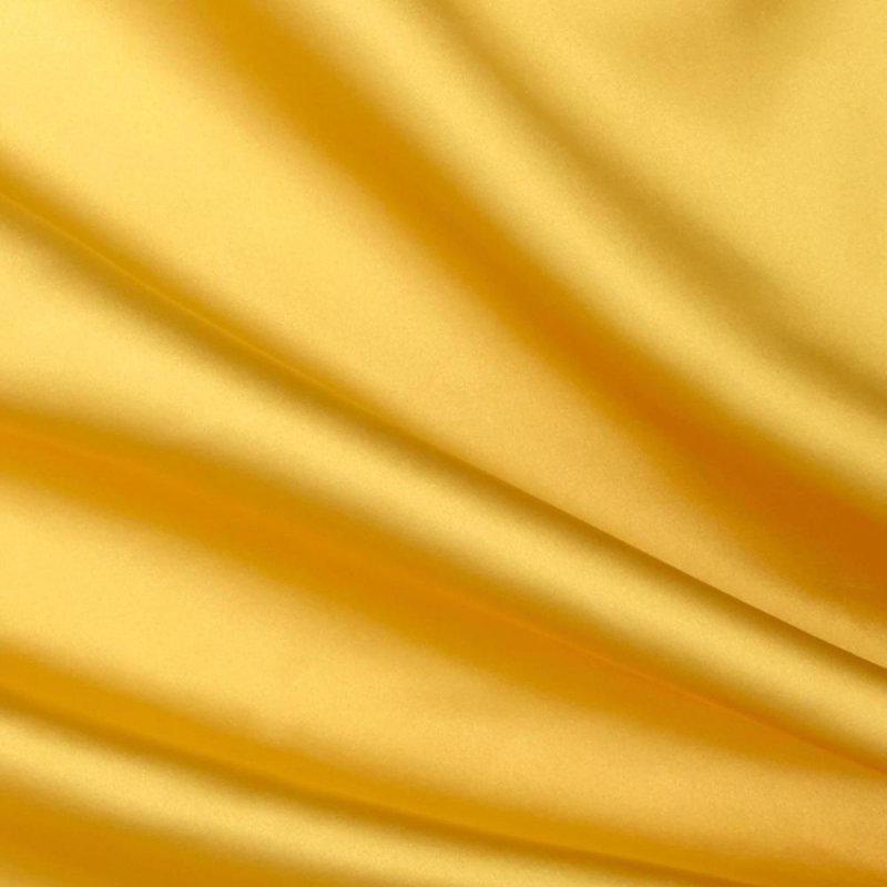 Ткань сатин вельвет жёлтый