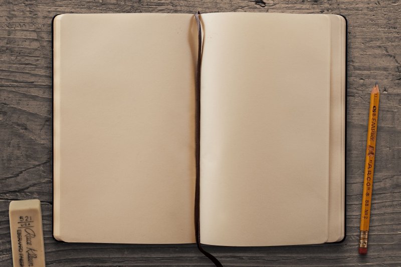 Открытый блокнот