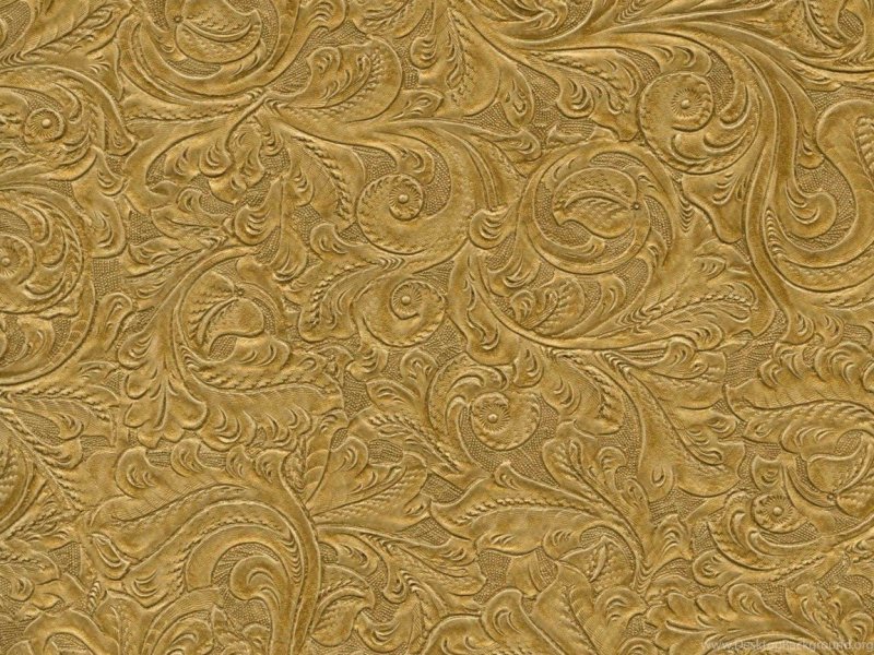 Золотистый фон с узорами