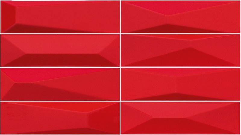 Плитка красная настенная