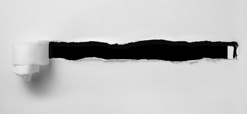 Эффект рваной бумаги